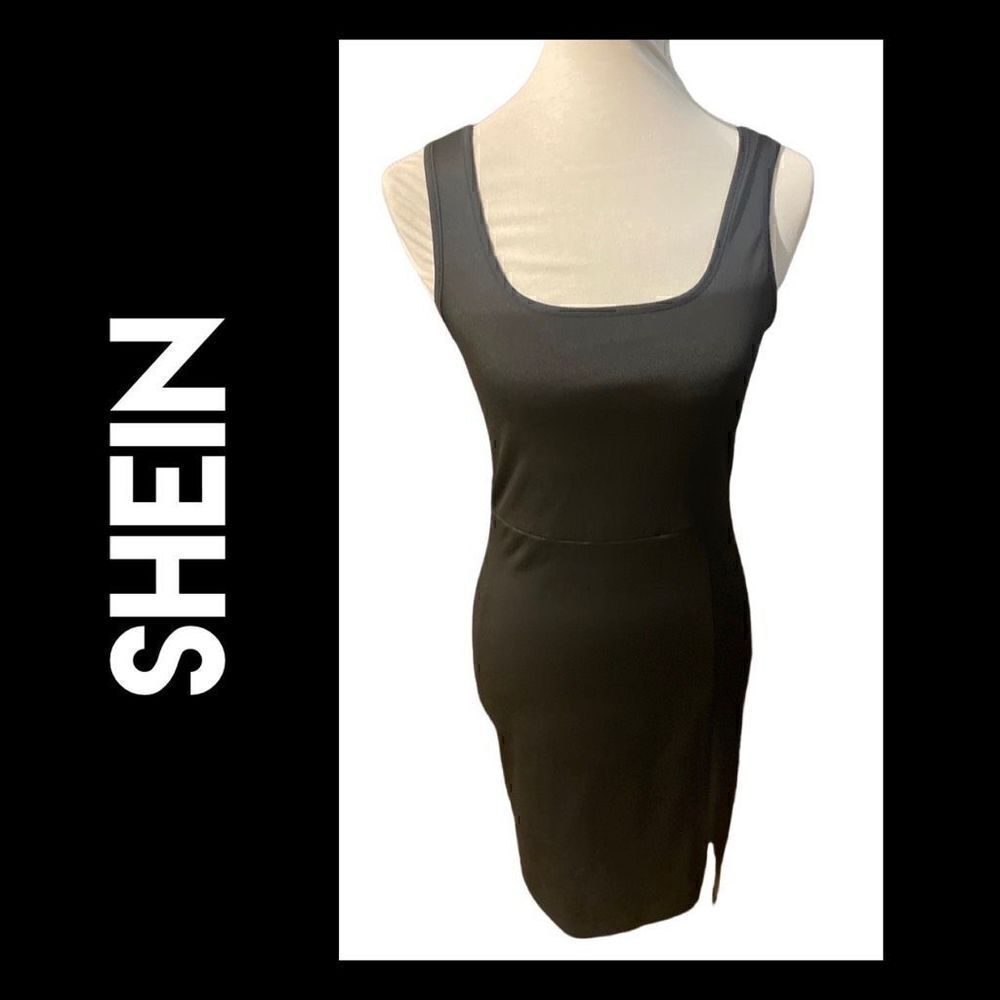 Shein Black Sleeveless Dress Size Small